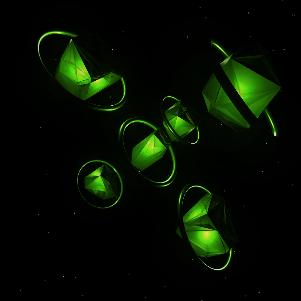 Space Gems #398 static NFT preview