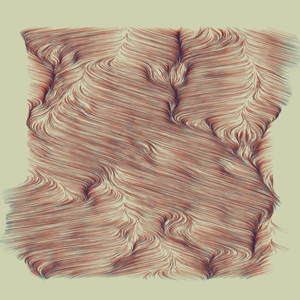 Topographic Abstraction #182 static NFT preview