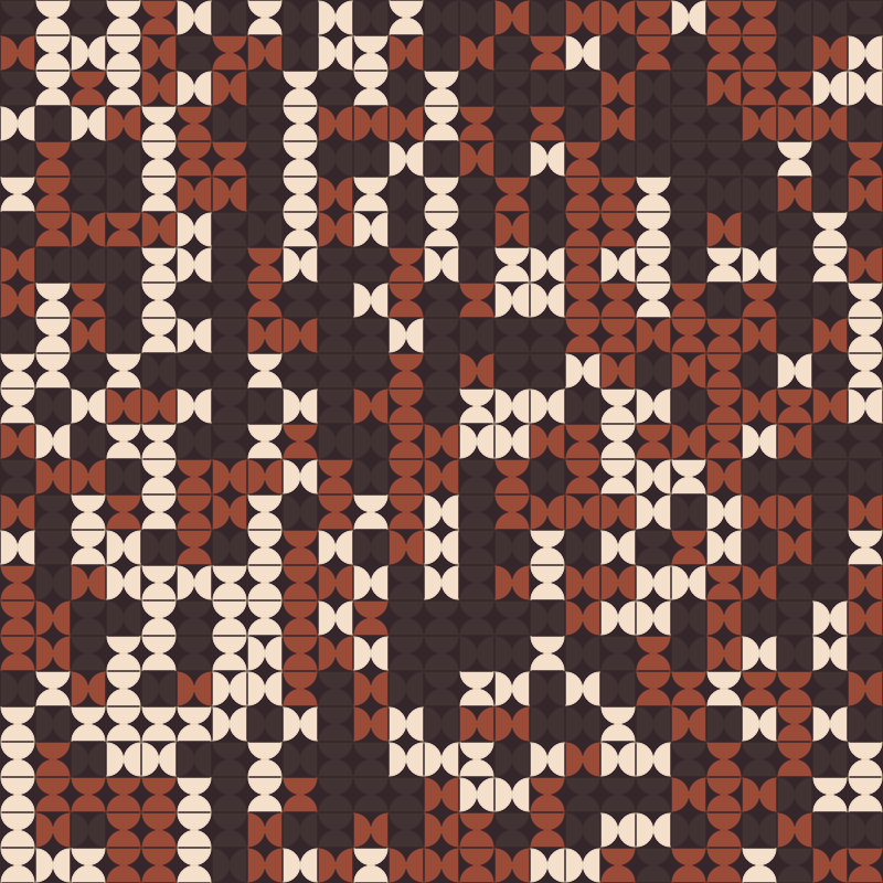 Mid-Century pattern #69 static NFT preview
