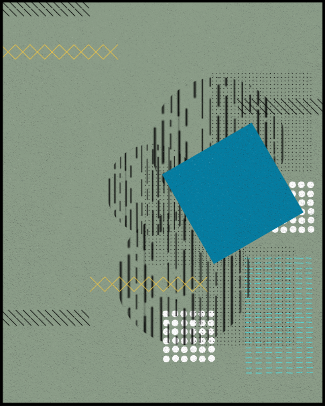 Dance of lines and shapes #23 static NFT preview