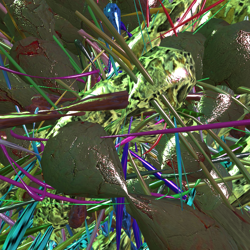 Prismatic Thickets #639 static token preview