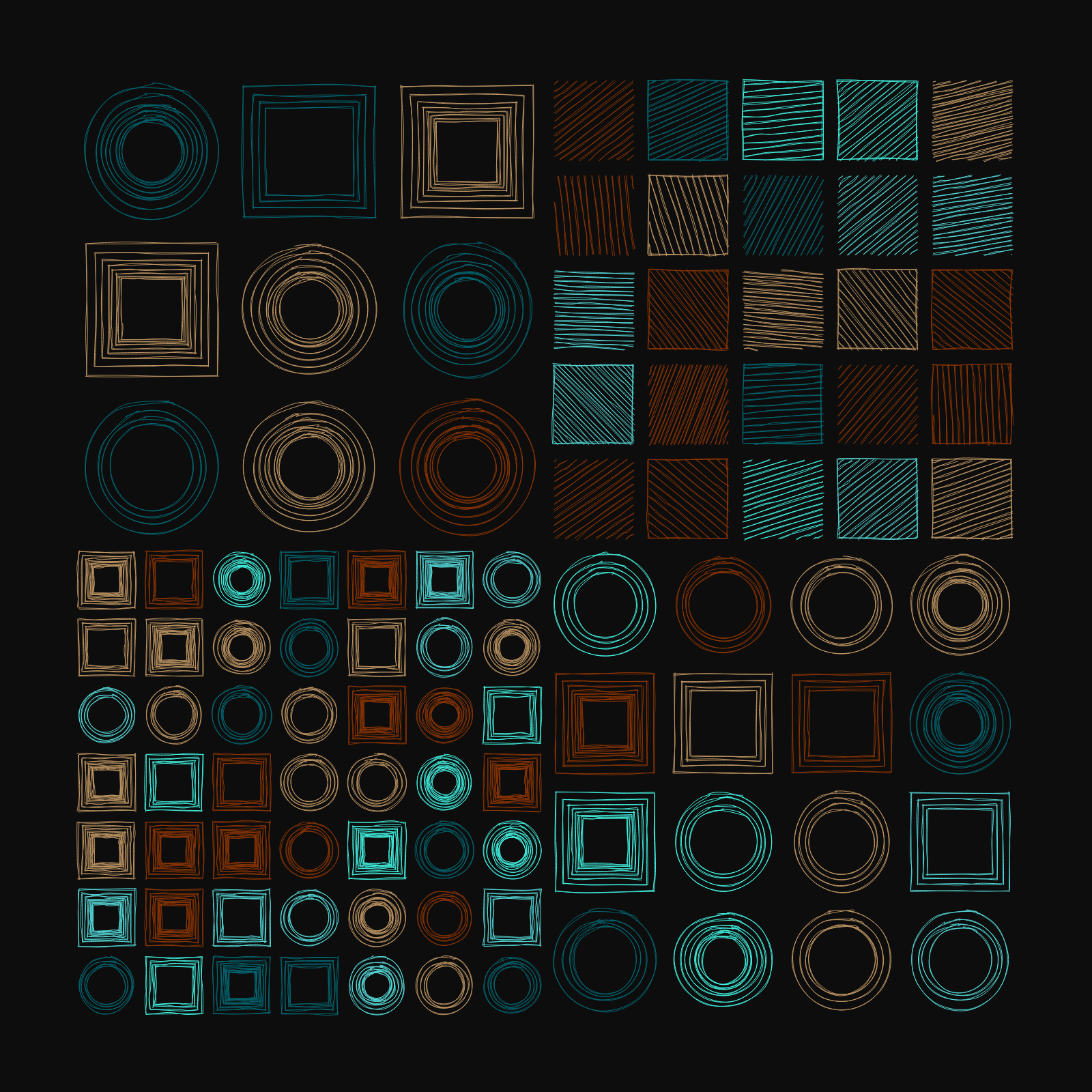 Scribble #55 static NFT preview