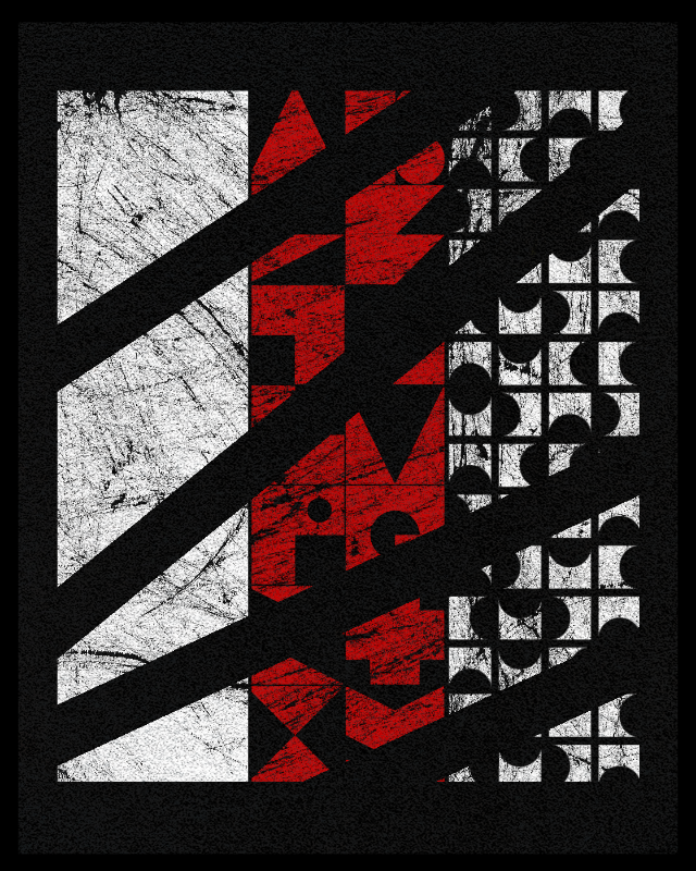 pattern art #red #33 static token preview