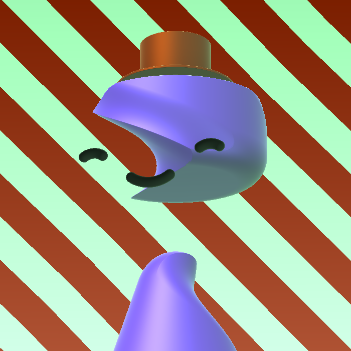 SHADER HEADZ #834 static NFT preview