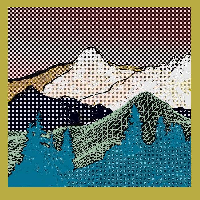 New Babylon Landscapes #124 static token preview