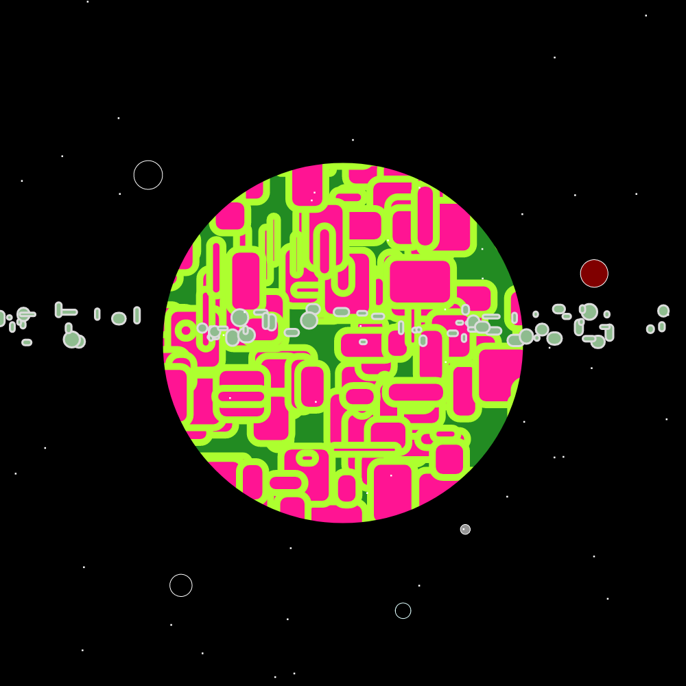 Billions of billions light years #73 static NFT preview