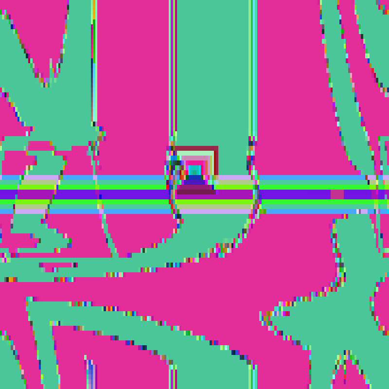 Pixel Flood #720 static NFT preview