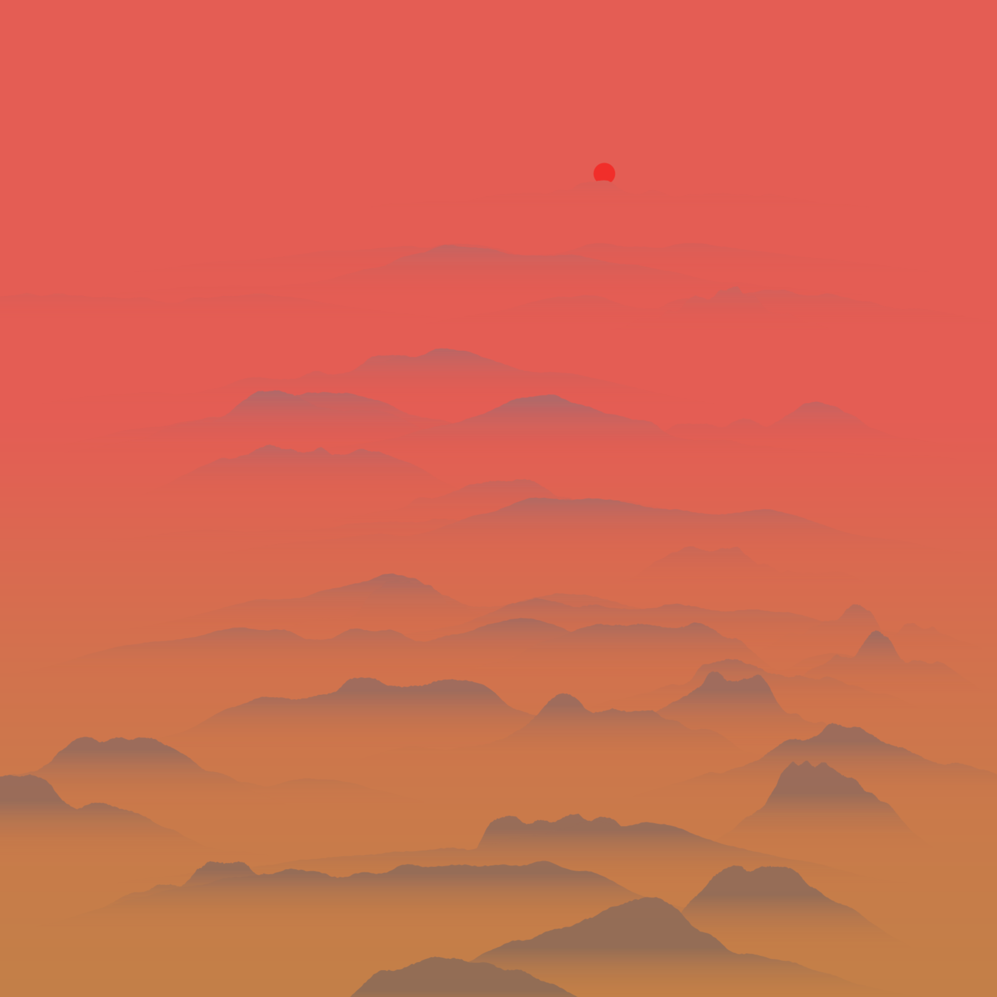 new SmallPiece('mountains') #87 static NFT preview