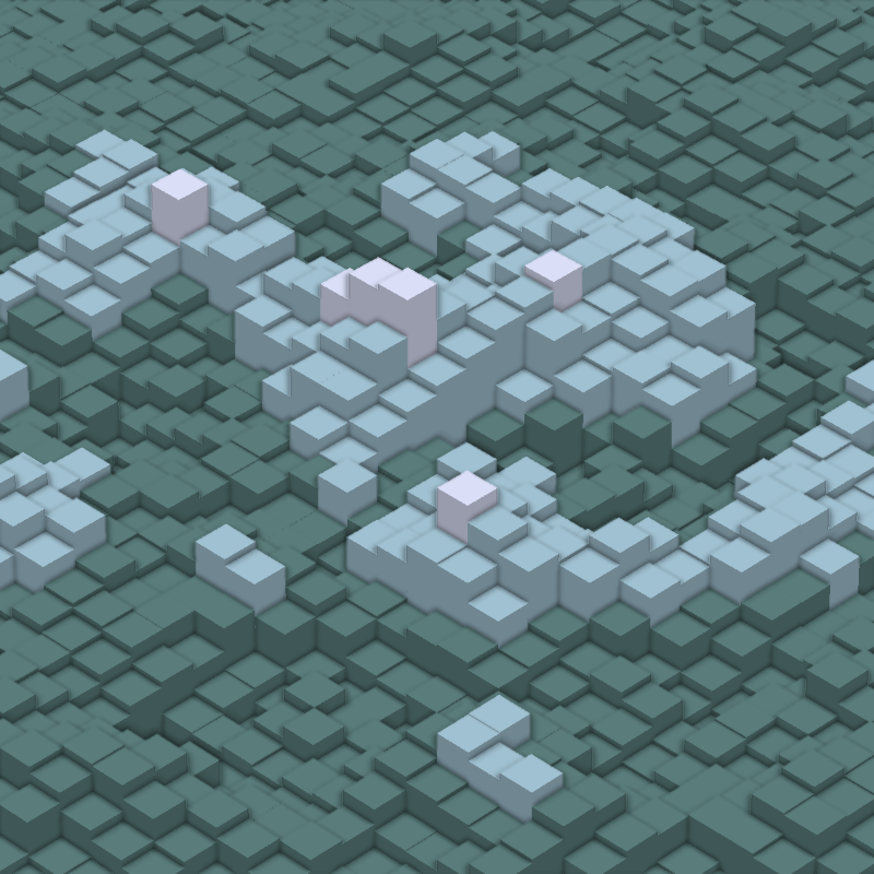 Raster Colonies #63 static NFT preview