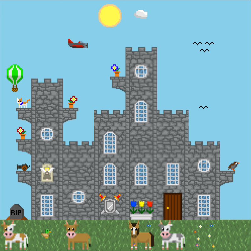 2D Mansion #729 static token preview