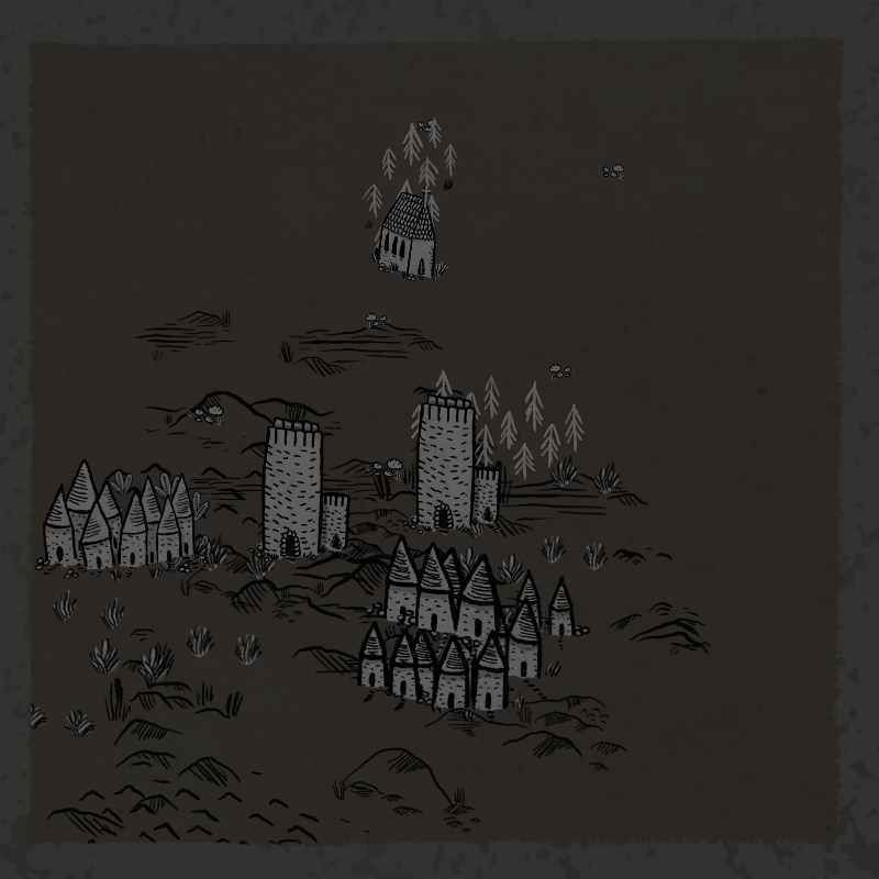 Medieval Village #61 static token preview