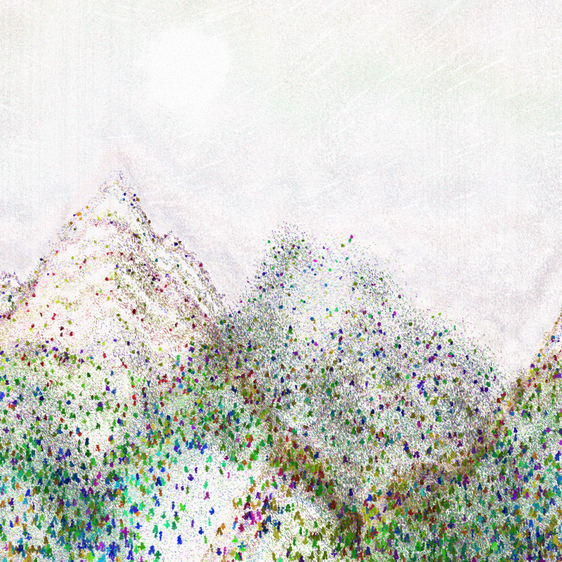 Cold Mountain #361 static NFT preview