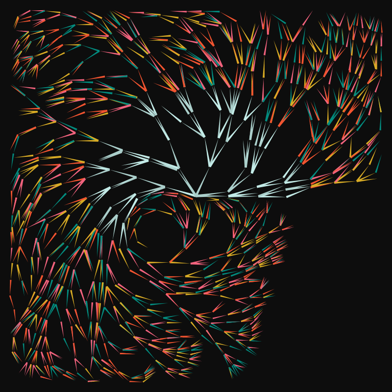 Foliage #166 static NFT preview