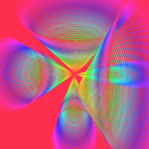 Fibonacci Rainbow Spiral v2 variation 3 project preview