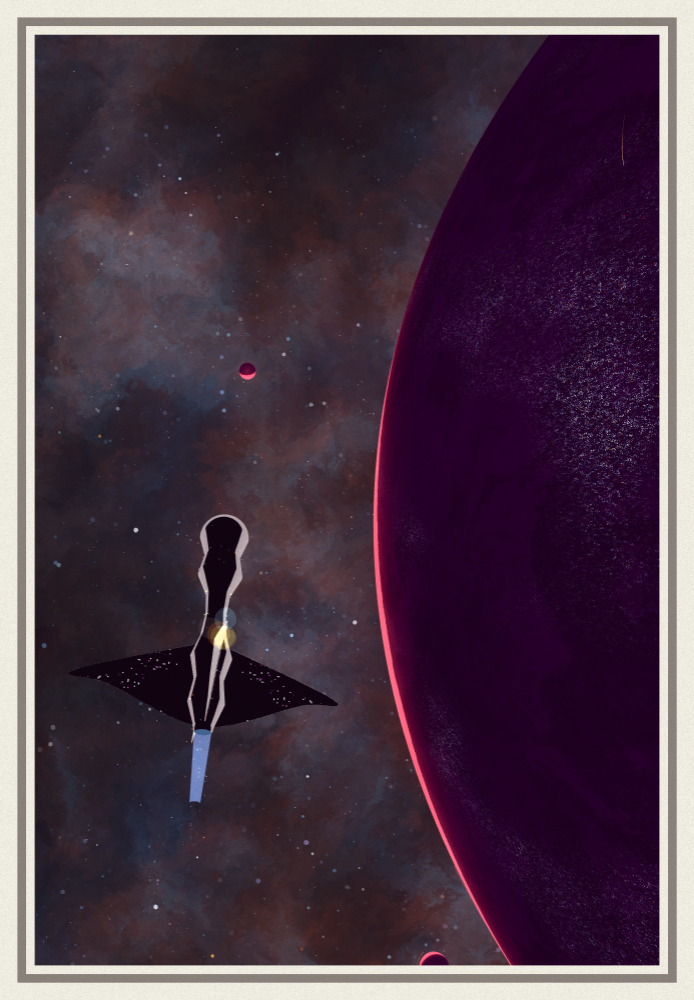 Visa to the stars #341 static NFT preview