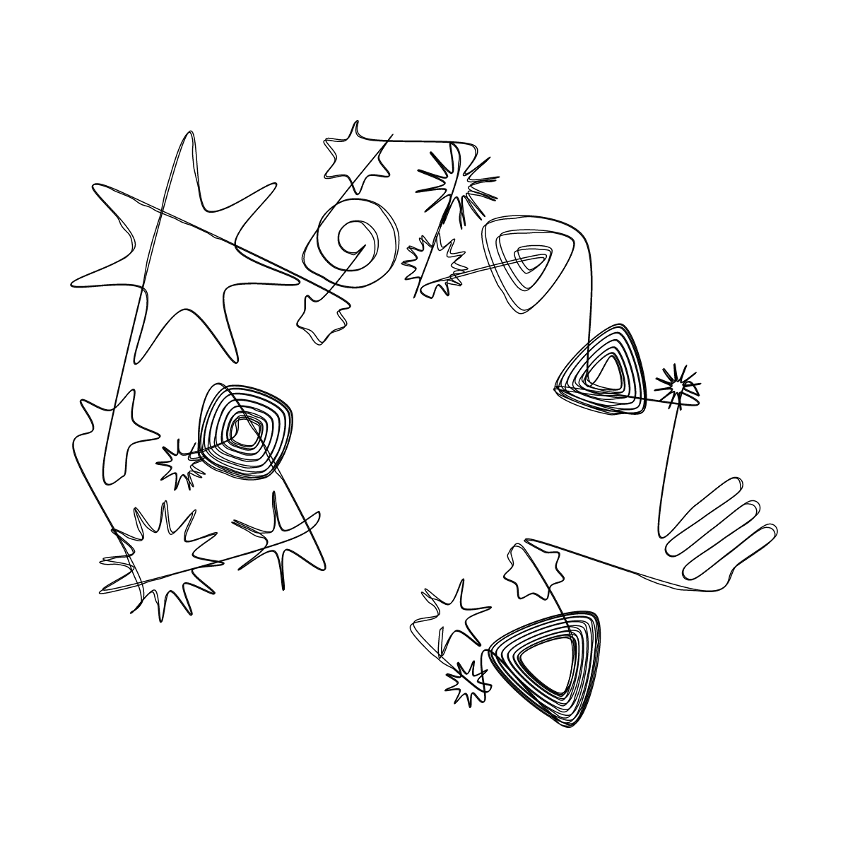 Astro Doodles #250 static NFT preview