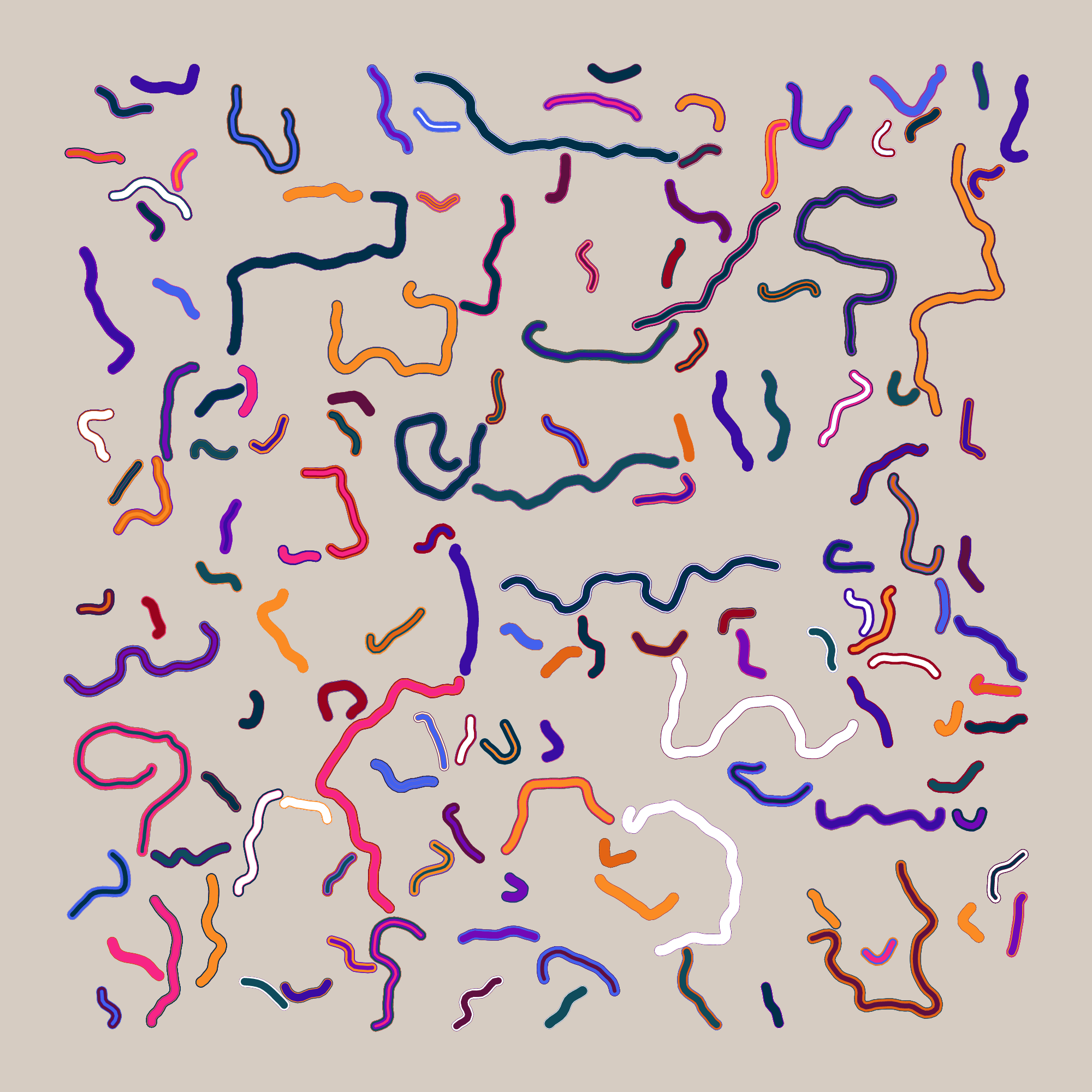 fields, sketches #113 static token preview