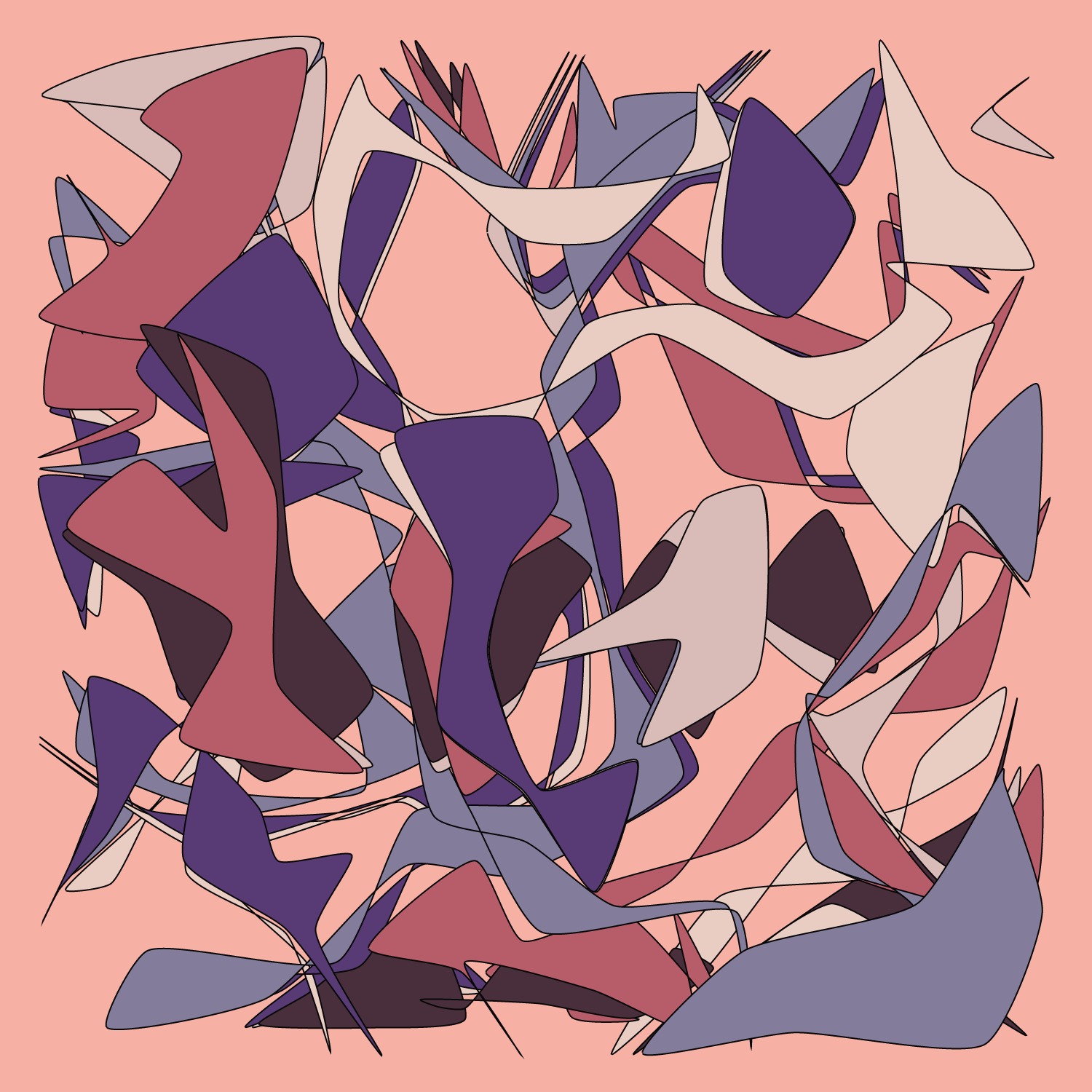 Geometric colorful shapes 2 (Free edition) #119 static NFT preview
