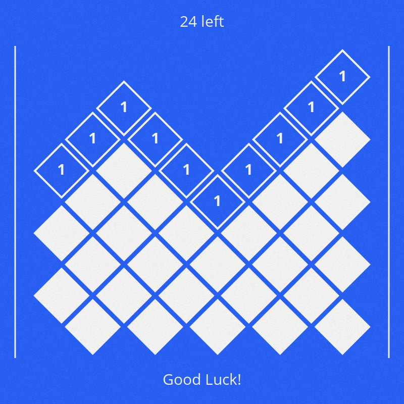 Tessellated Minesweeper | Game #81 static NFT preview