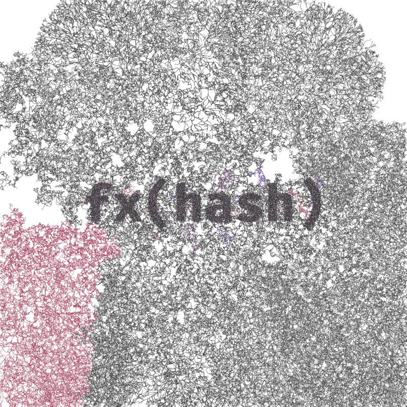 FXHASH Generative Logo #942 static token preview