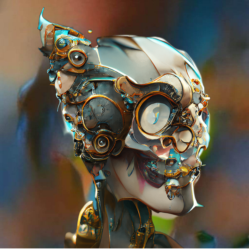 SkeleSteamPunx #53 static NFT preview