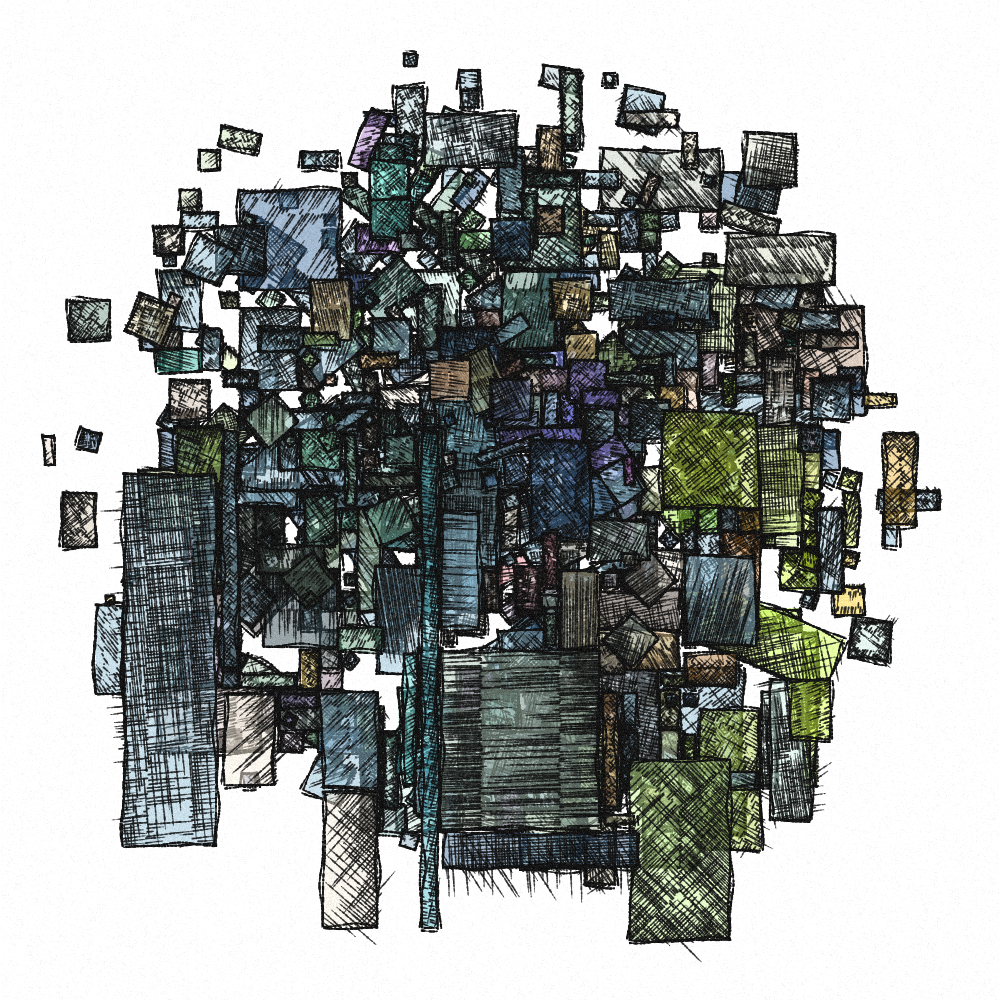 Shaded disassembly #15 static NFT preview