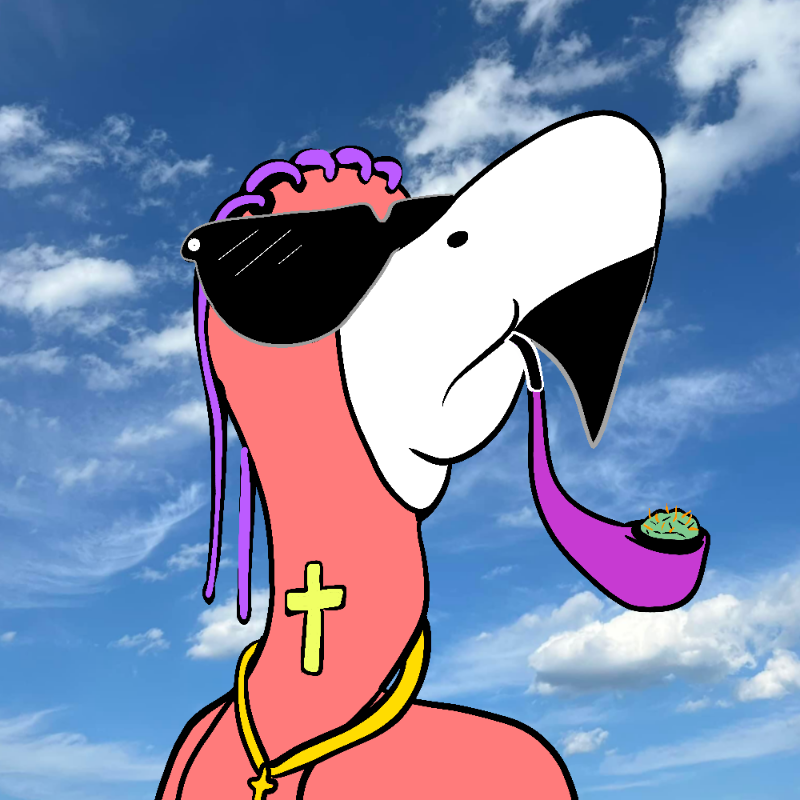 Tokin Flamingos #7 static token preview