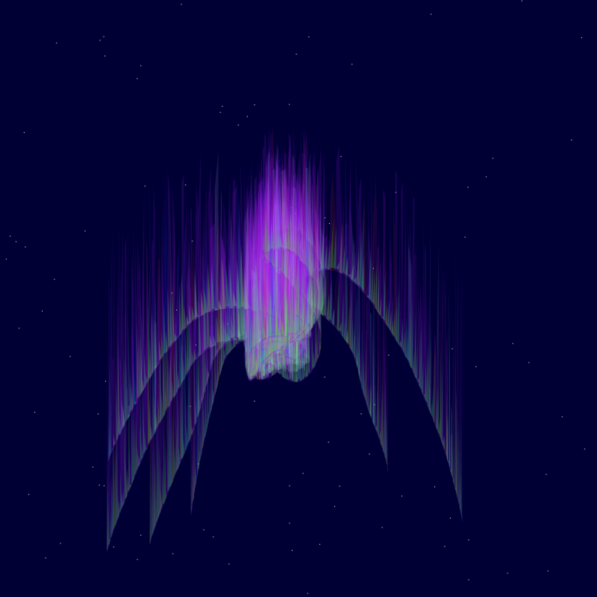 Aurora lights #10 static token preview