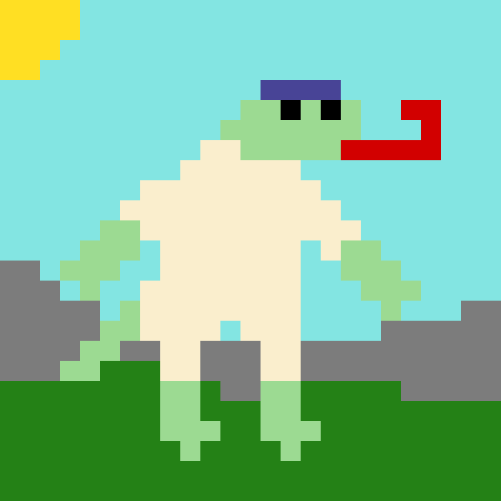PIXEL TEZZY #4 static NFT preview