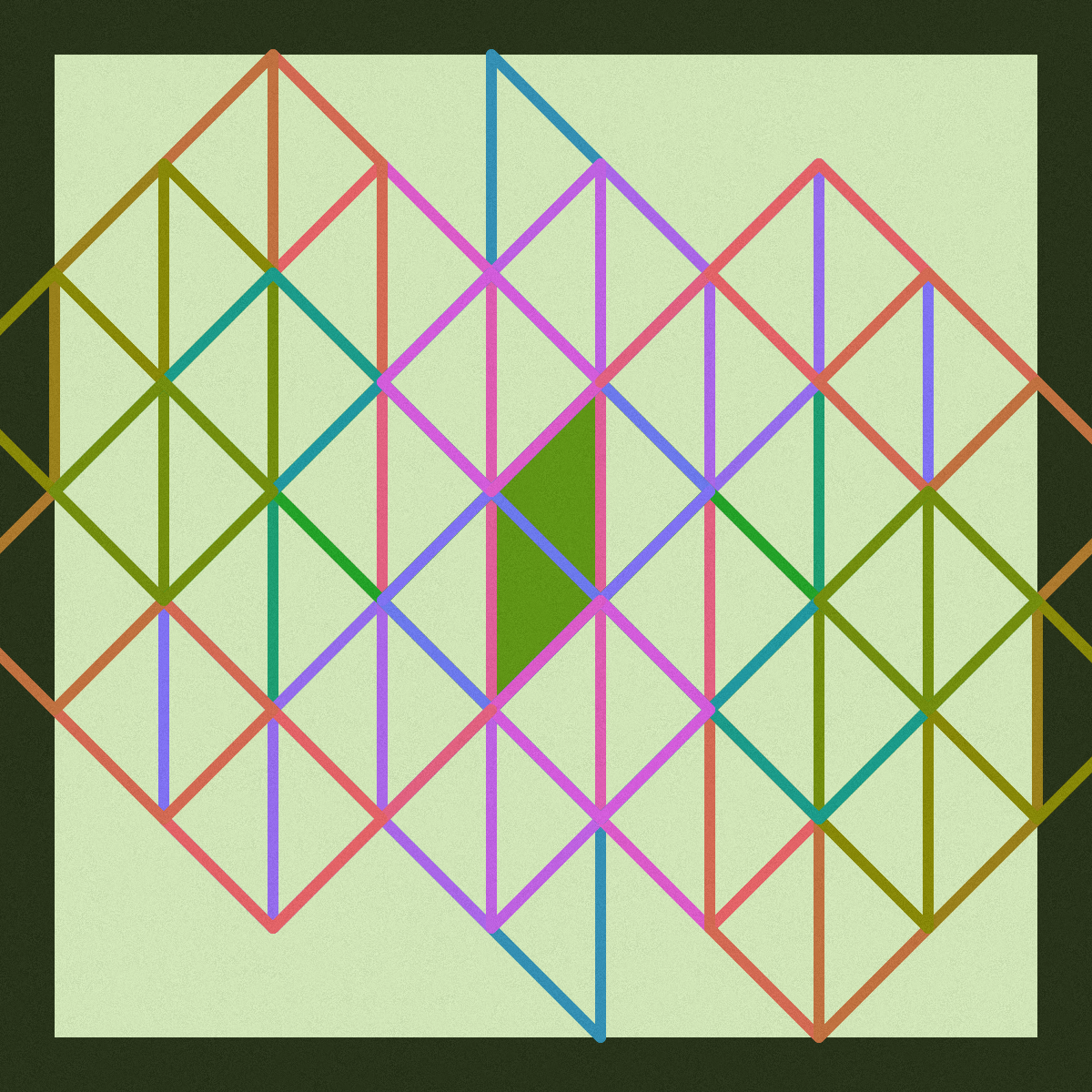 Parallelogram Construction #146 static NFT preview