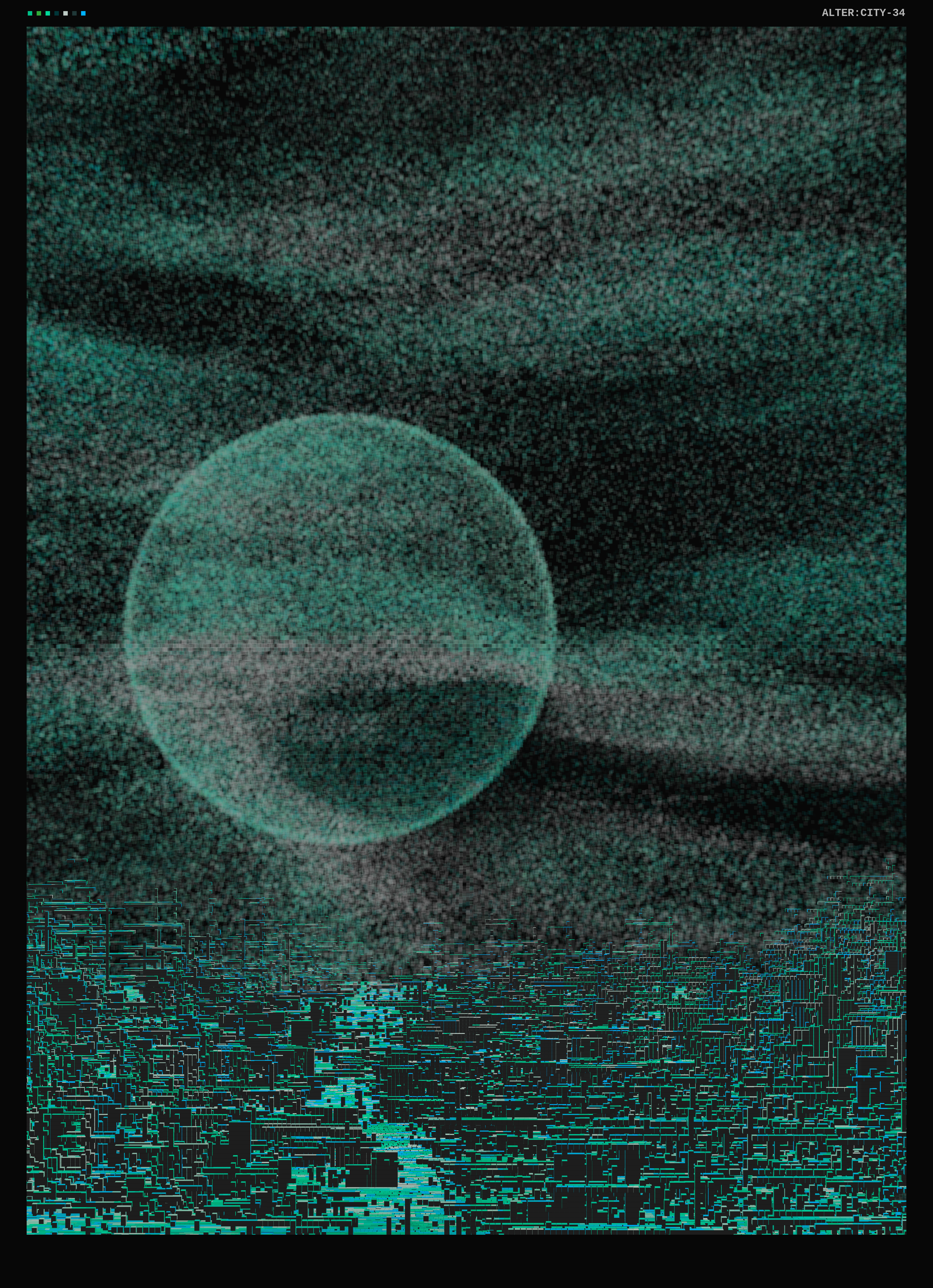 ALTER:CITY-24 #34 static NFT preview