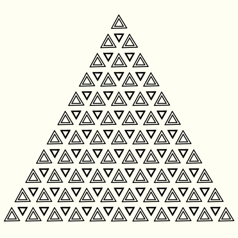 Your Brain on Triangles #58 static NFT preview