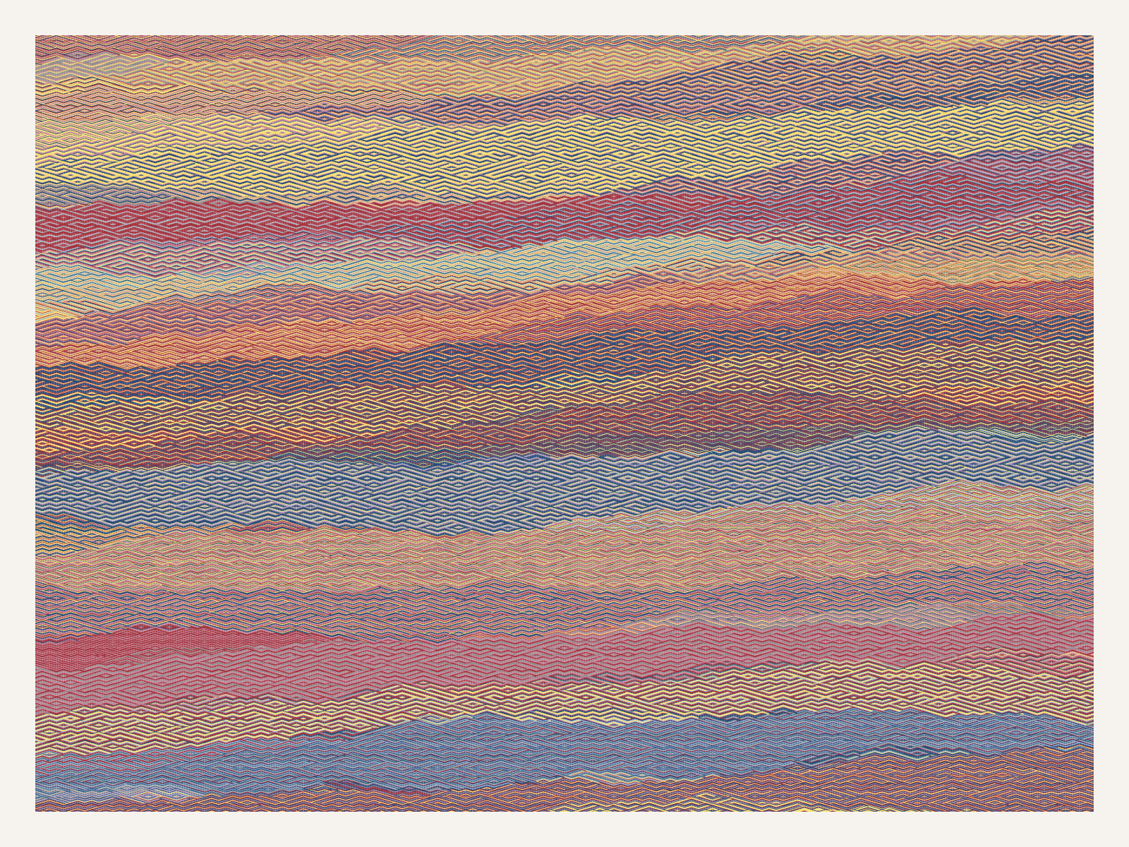 Chromatic Waves #34 static NFT preview