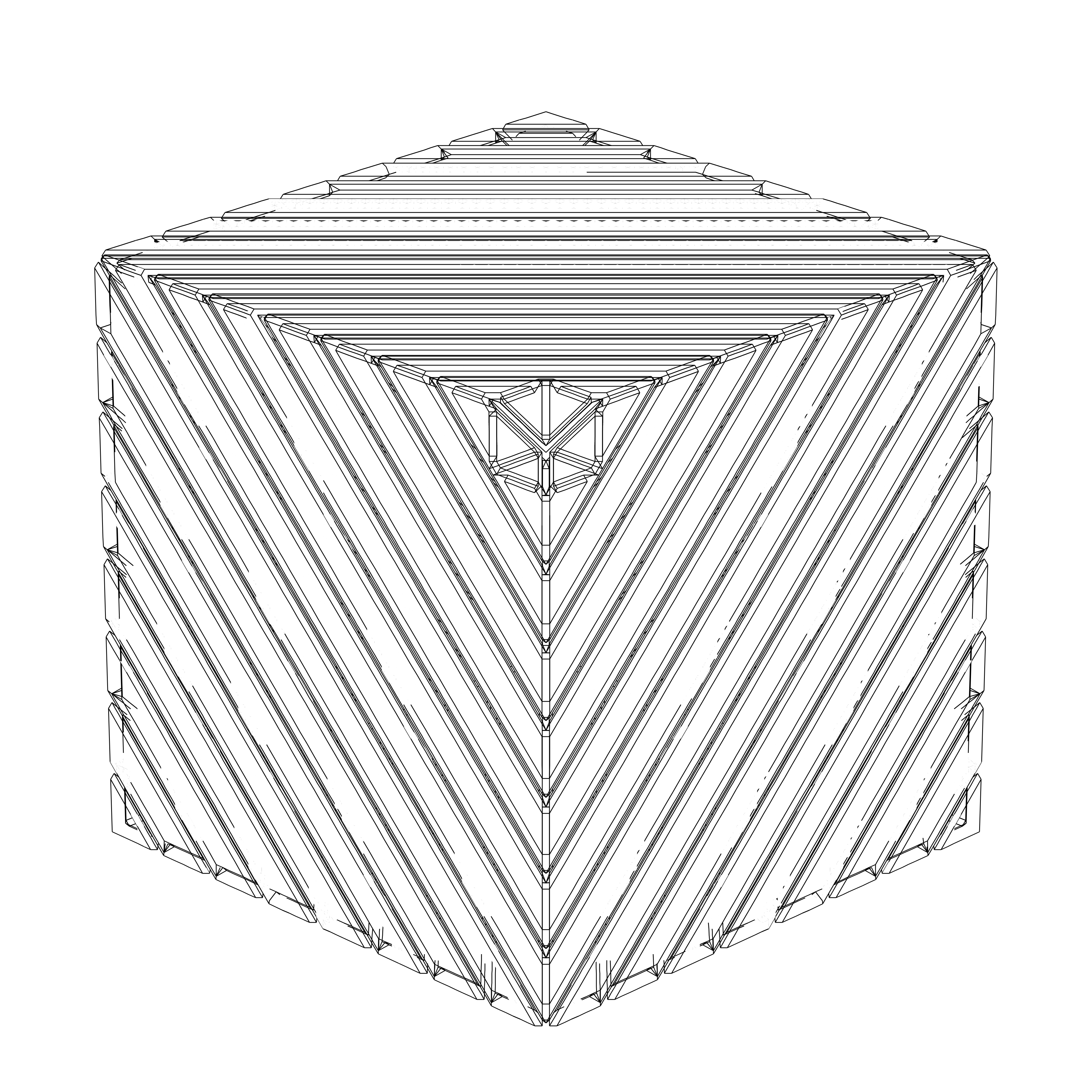 LL21 Alien Art Cube #919 static NFT preview