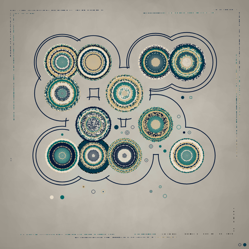 Hidden Square #801 static NFT preview