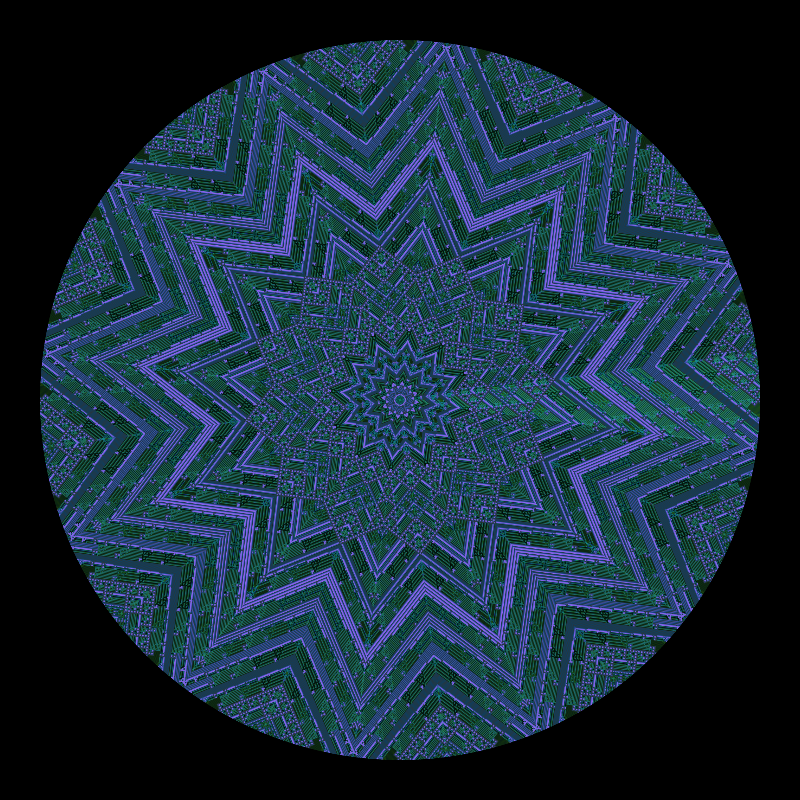 Binary kaleidoscope #157 static NFT preview