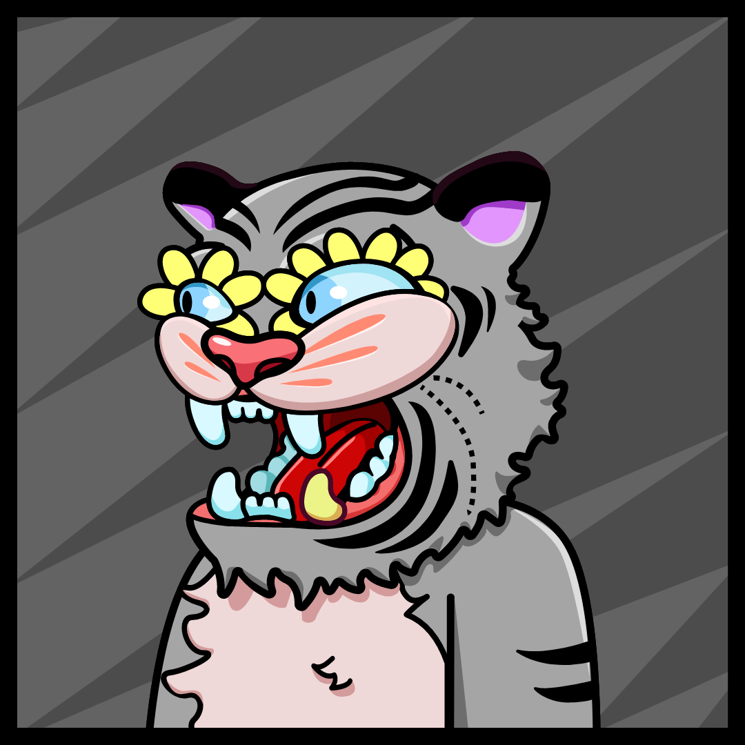 TIGERS Bored Club #140 static NFT preview