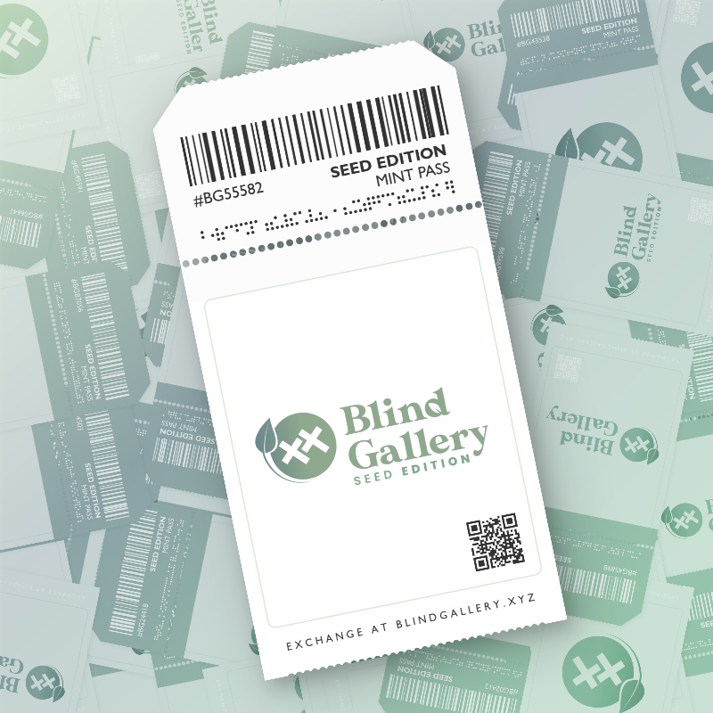 Blind Gallery Mint Pass (Seed Edition) #2 static token preview