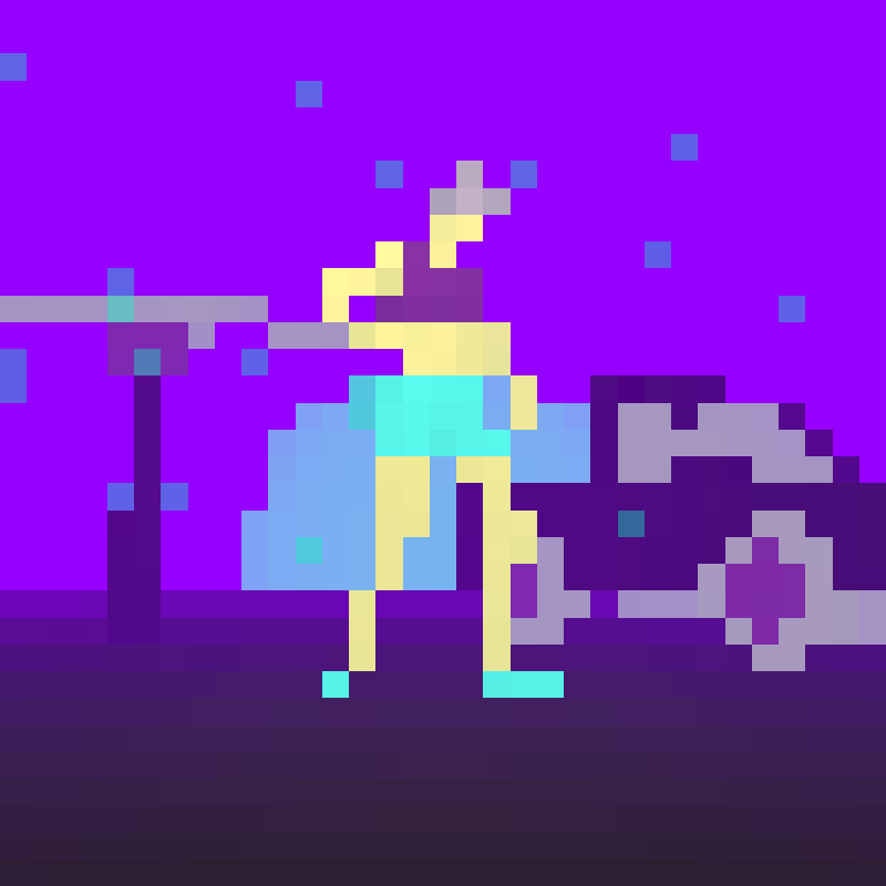 Sunset Dancers #29 static token preview
