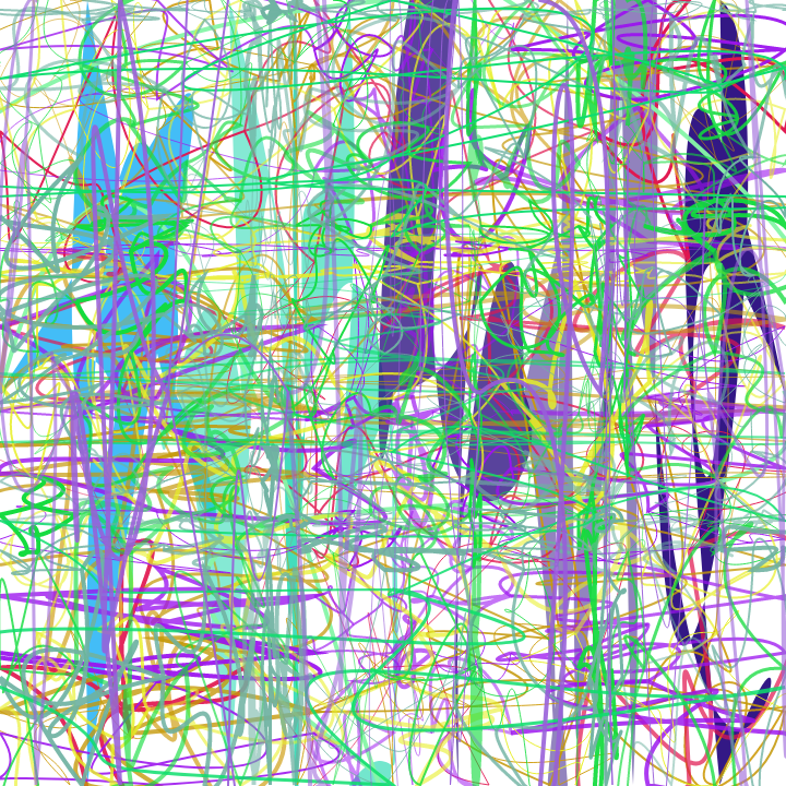 Action Painting #43 static NFT preview