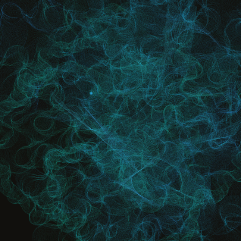 Meander Nebulae #1 static NFT preview