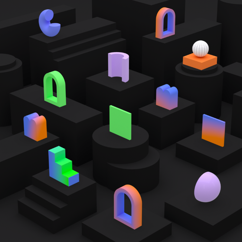 GEOMETRY GUBAHAN #92 static NFT preview