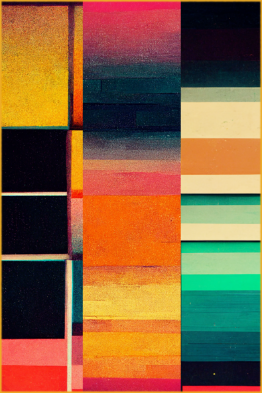 Vibrant Composition #48 static token preview