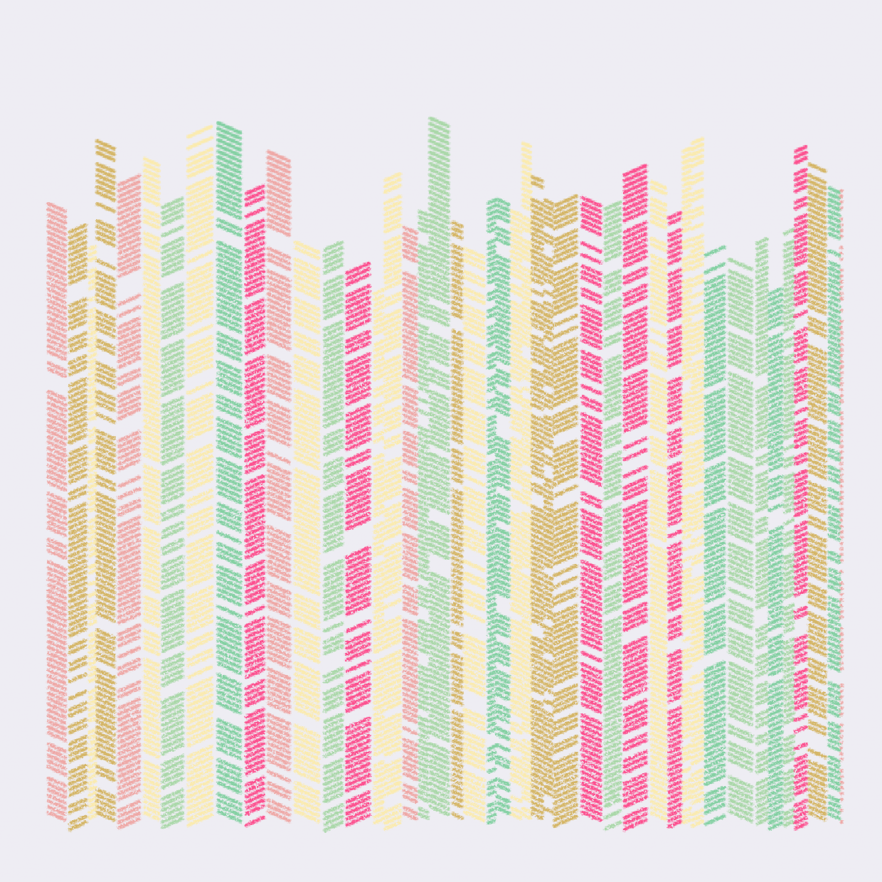 Utopian Skyline #113 static NFT preview