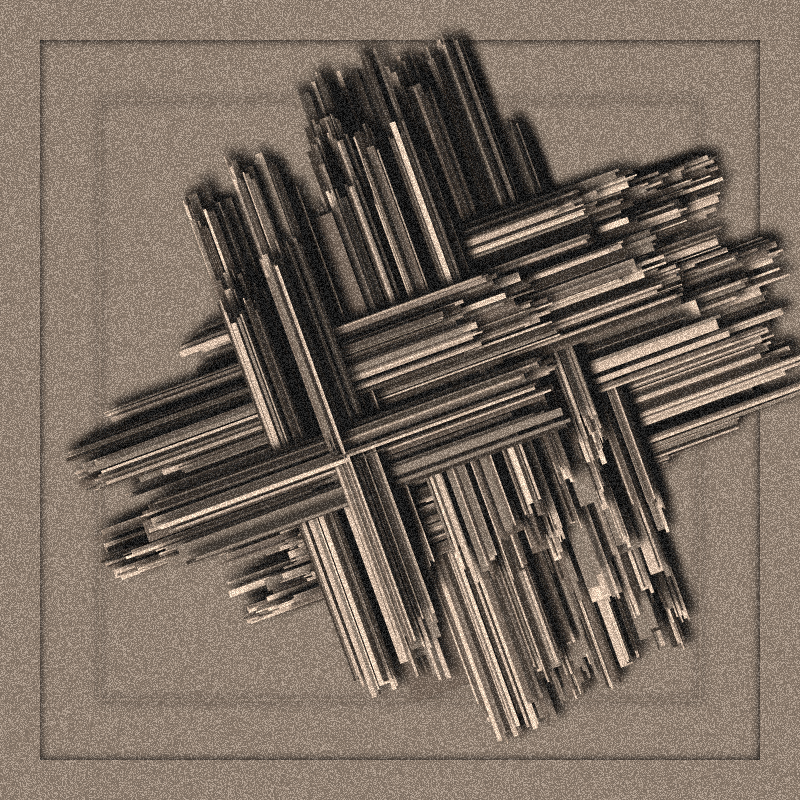 Cross Rectangles #43 static NFT preview