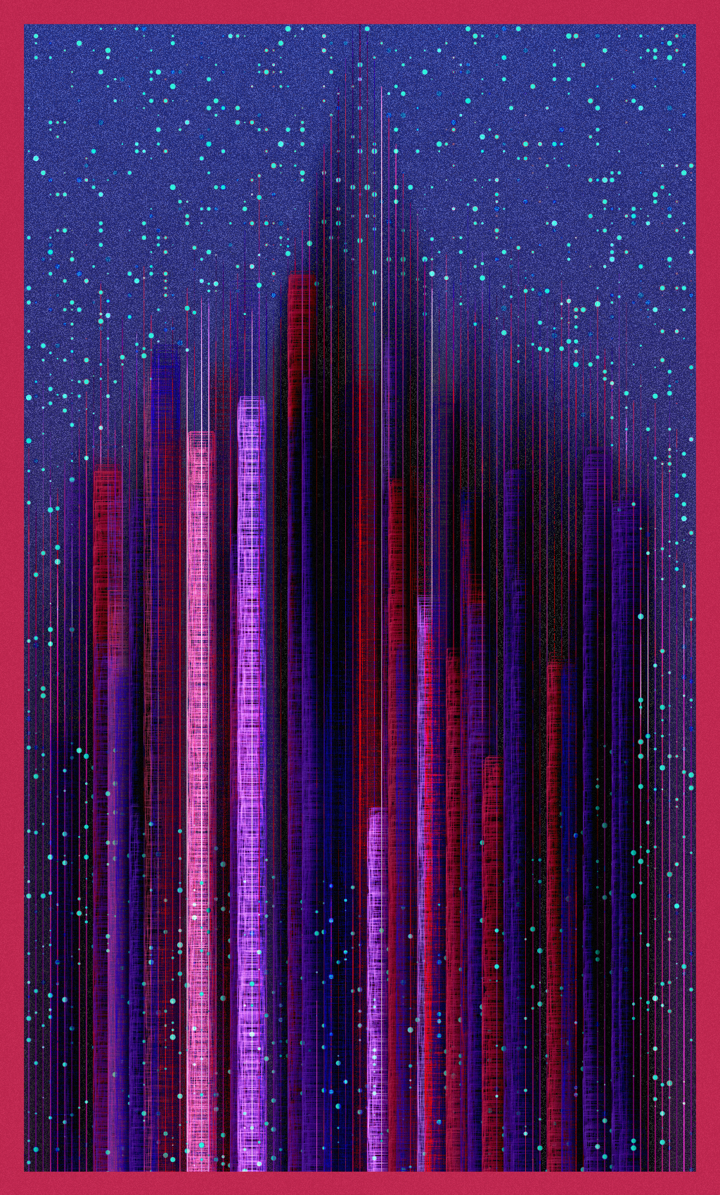 Techno City #87 static NFT preview