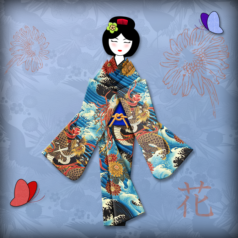 Origami Girls #39 static NFT preview
