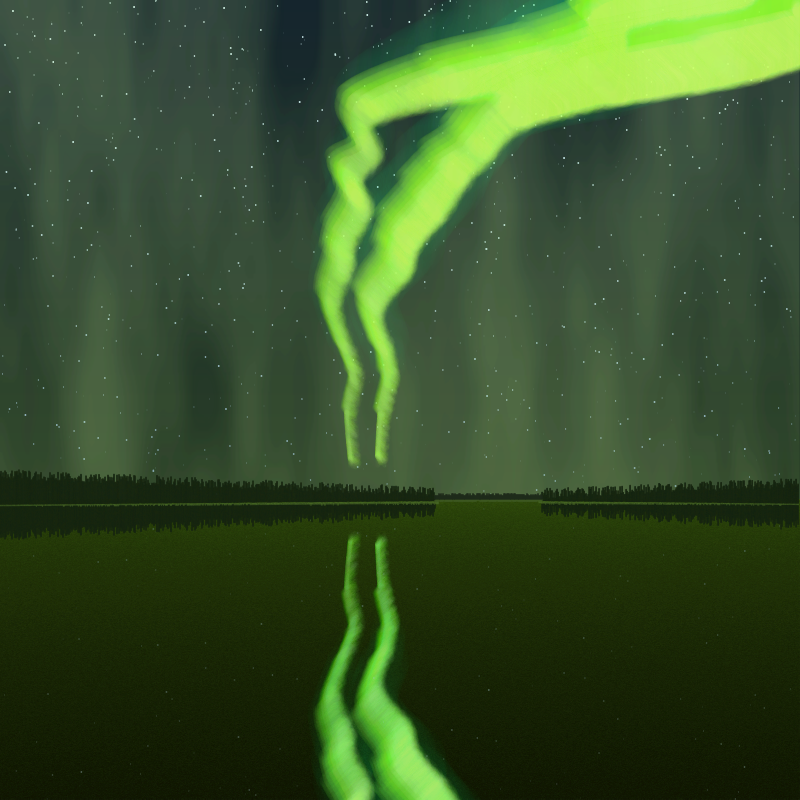 Aurora Borealis #126 static token preview