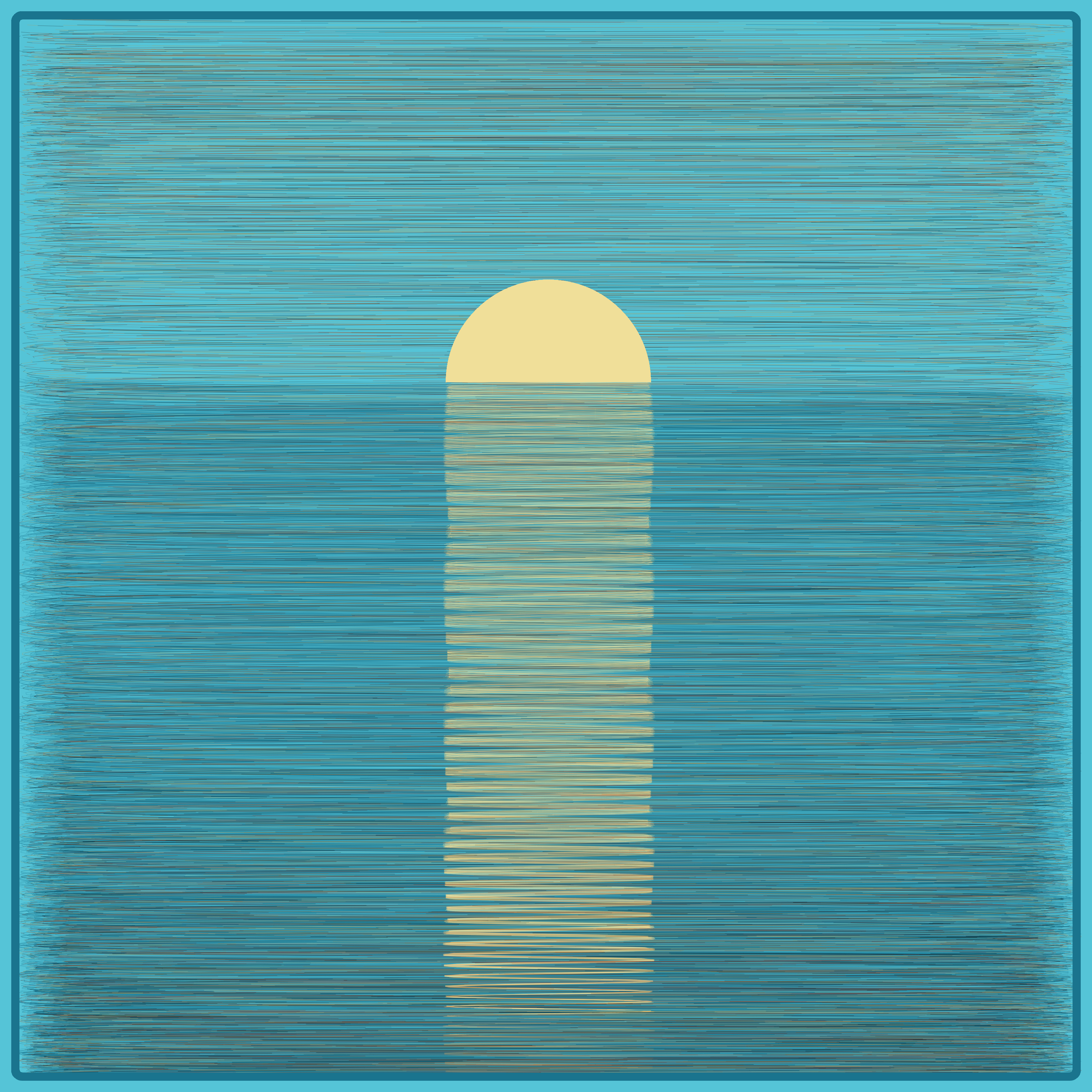 Sunset in Paradise #120 static NFT preview