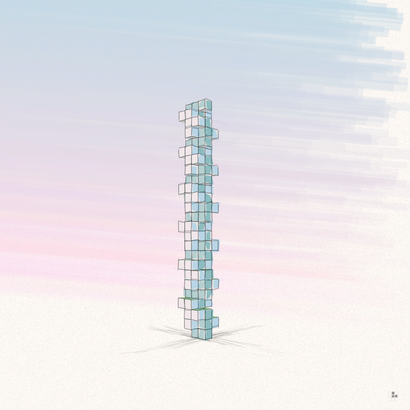 Cellular Skyscrapers #79 static NFT preview